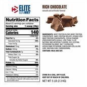 Dymatize Elite Whey Protein, 2.27 kg (5 lb), Rich Chocolate - Image 2